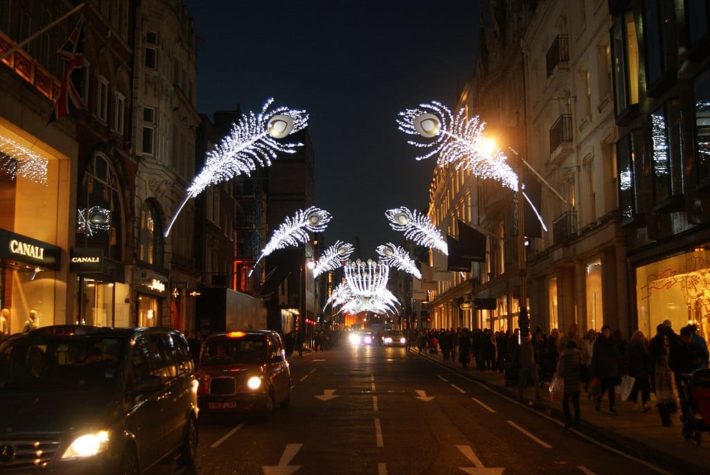 London legszebb karácsonyi fényei