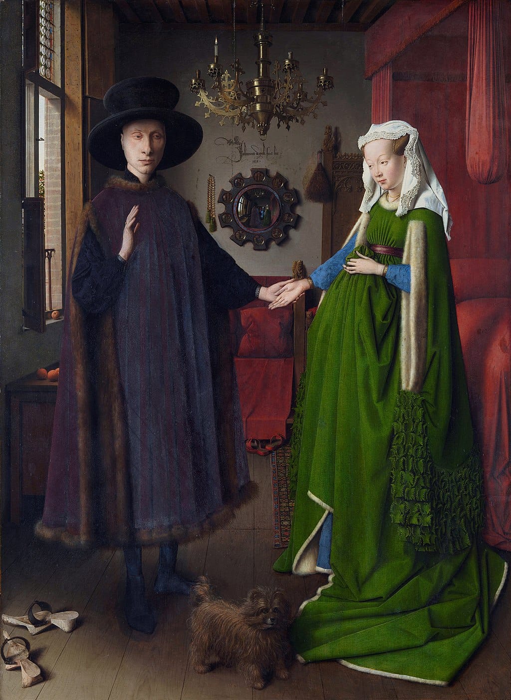 A londoni National Gallery kincsei: Jan van Eyck - Az Arnolfini portré