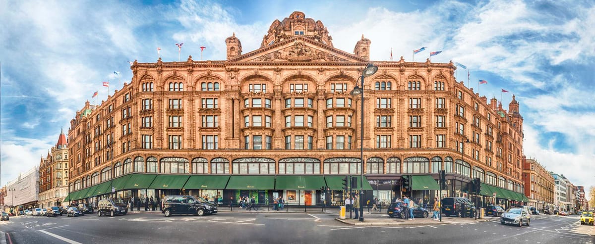 London legrégebbi boltjai: Harrods (1834)