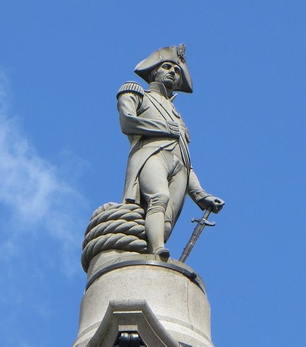 Trafalgar Square: Nelson admirális emlékműve
